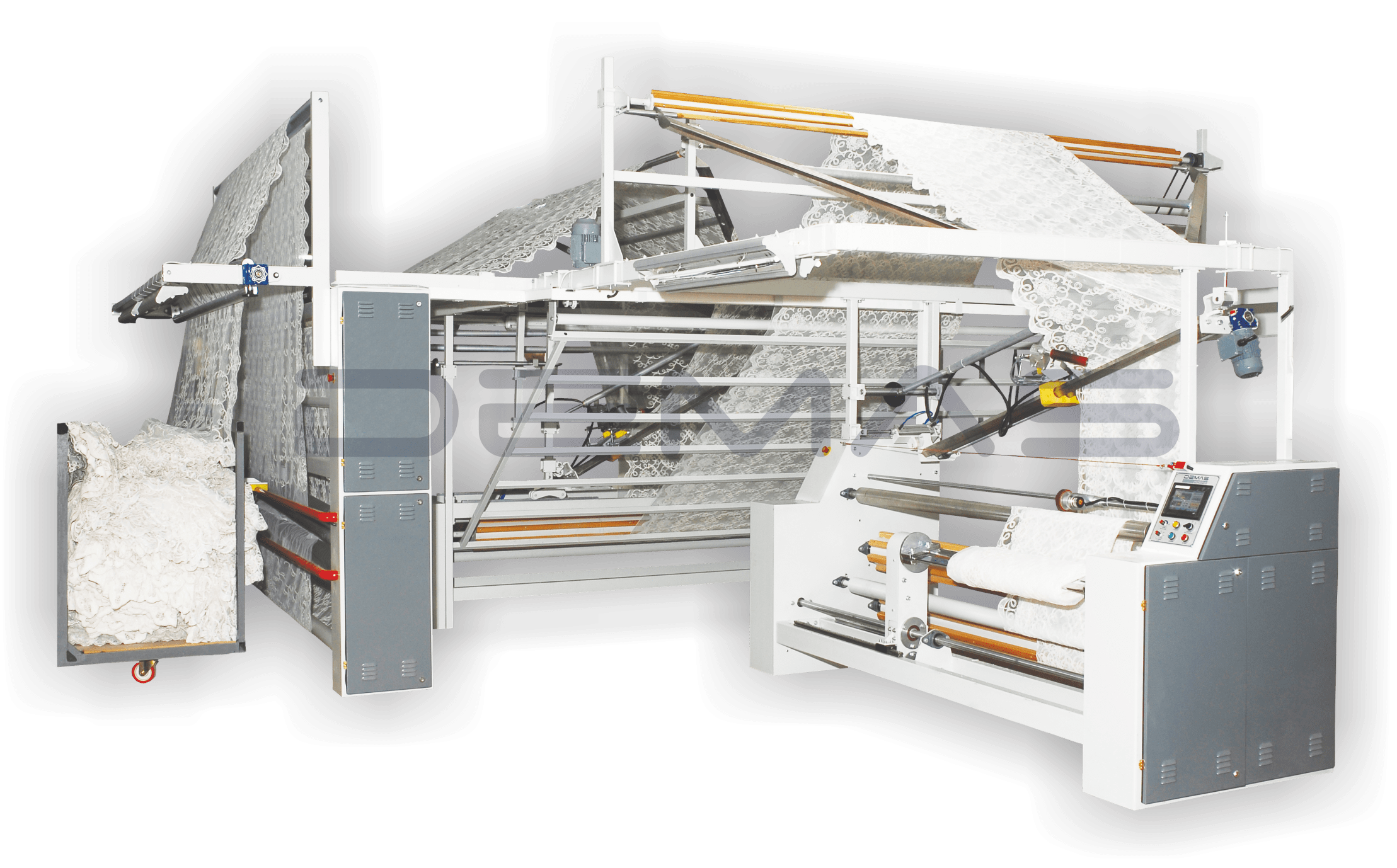 Doubling and Twice Double Folding - Rolling Machine