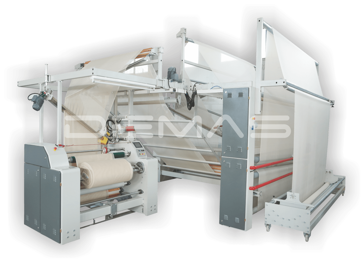 Doubling and Twice Double Folding - Rolling Machine