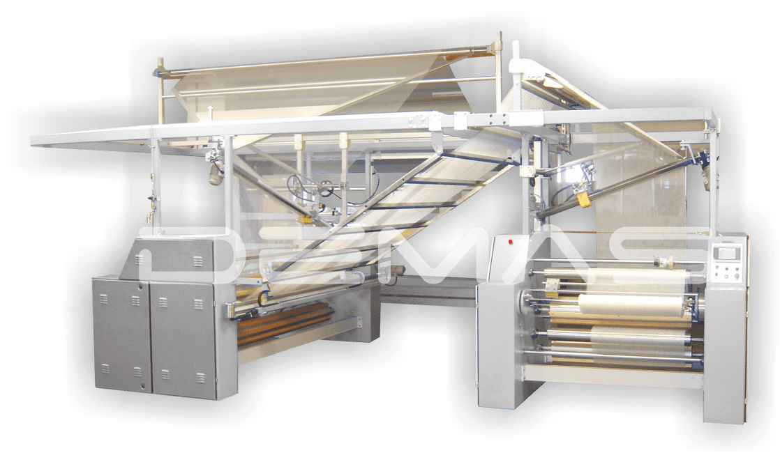 Doubling and Twice Double Folding - Rolling Machine