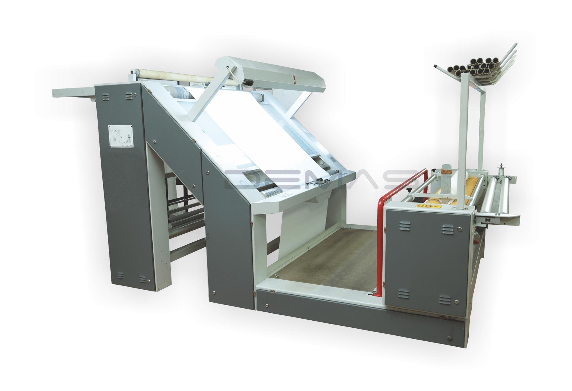 Fabric Control and Roll Wrapping Machine